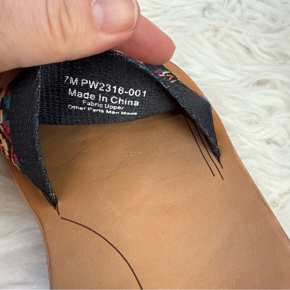 Pendleton Carico Lake Slide Leather Southwest Print - Picture 4 of 8